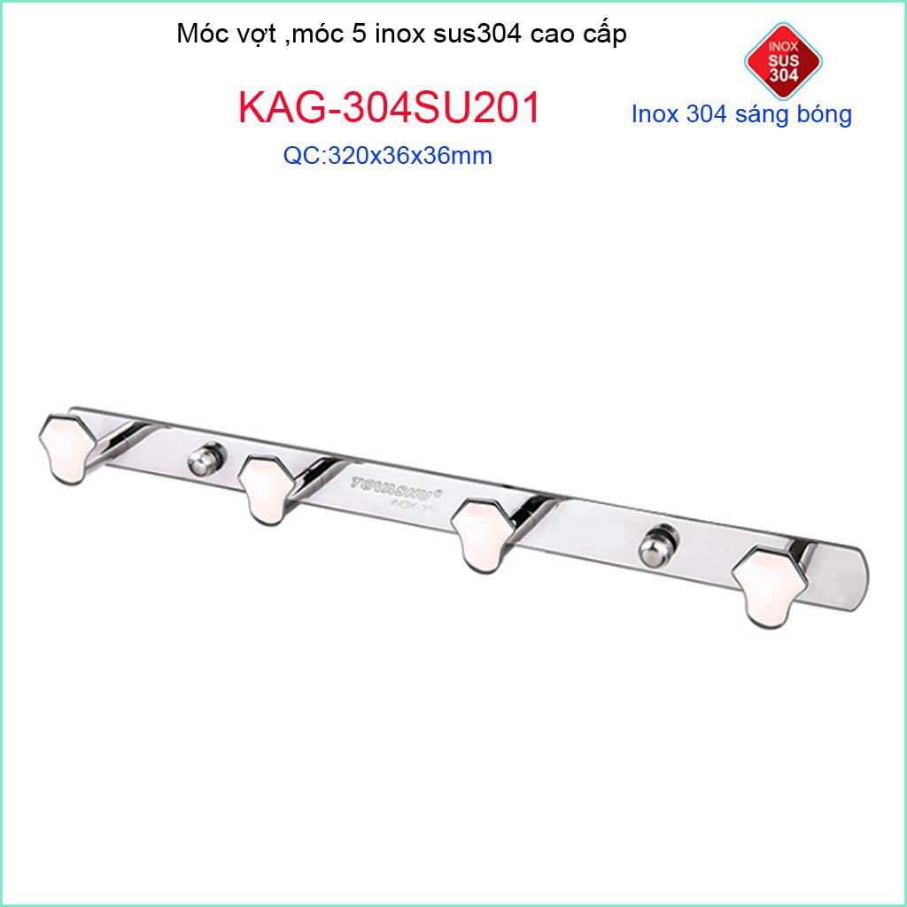 MÓC TREO ĐỒ INOX TOVASHU KAG-304SU201