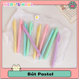 🌈 Bút gel đen màu pastel dễ thương ngòi 0,5mm 🌈