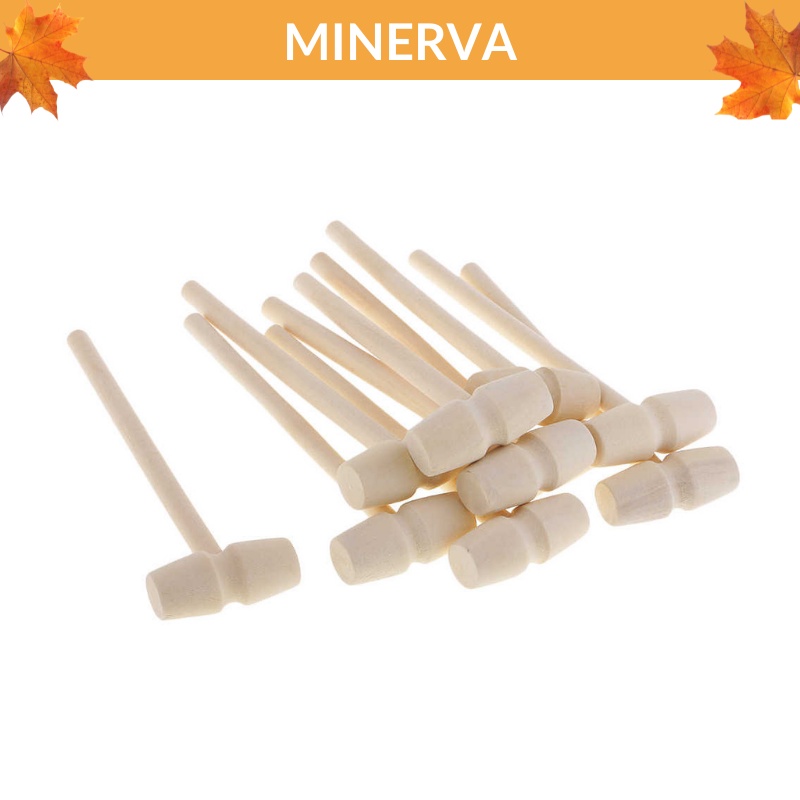 1 búa gỗ đầu tròn mini dùng làm thủ công, làm bánh, gõ khuôn socola