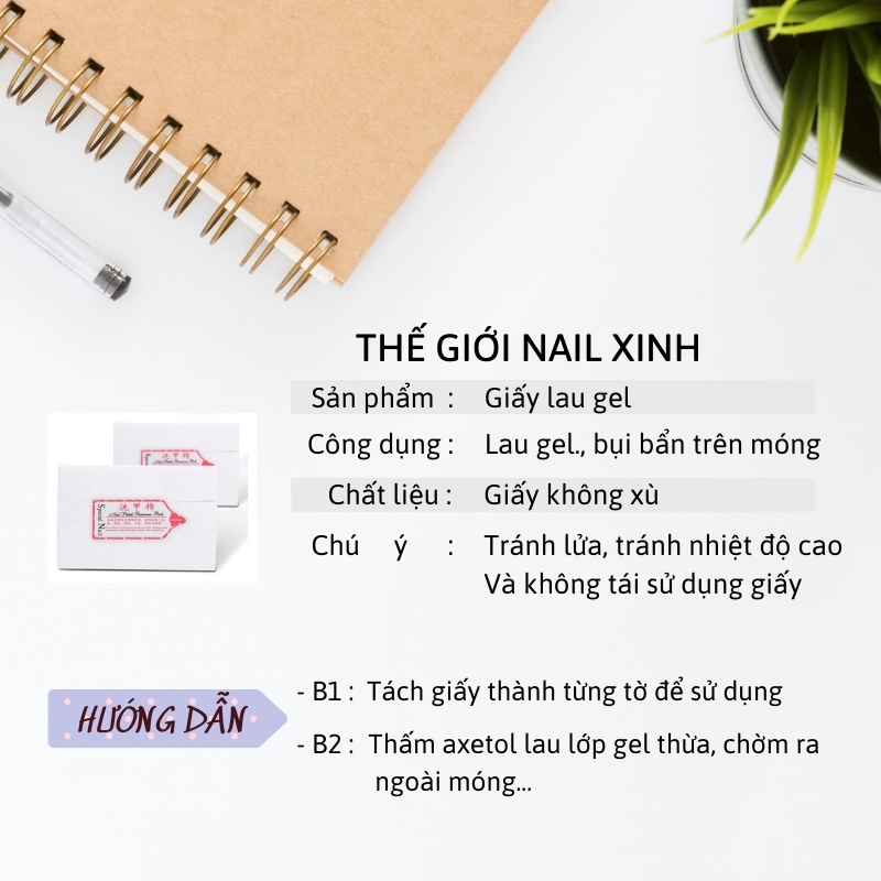 Giấy lau gel Cứng