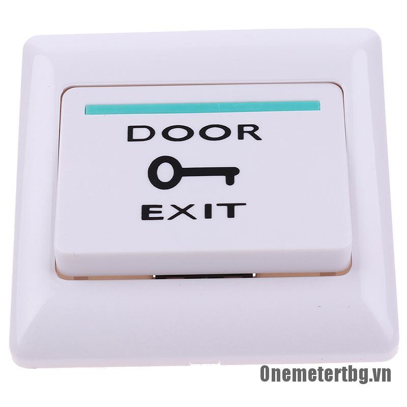 【Onemetertbg】Exit Push Release Button Switch For Electric magnetic Lock Door Access Control