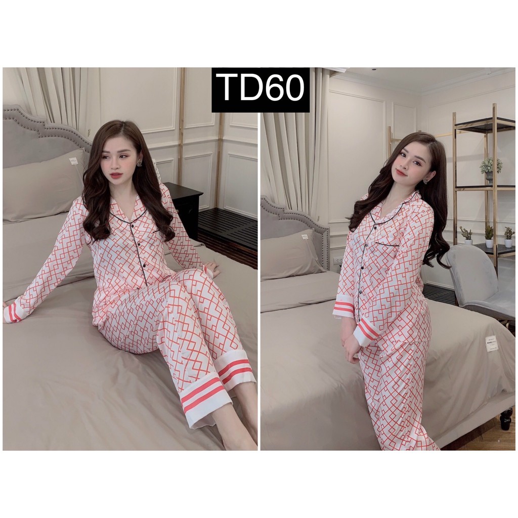 Set Đồ Bộ Pizama Nữ Mặc Nhà Hot Trend Phối Mickey Tay Dài Quần Dài Siêu Đẹp Hàng Cao Cấp Chuẩn Shop - Kèm Hình Chụp Thật | BigBuy360 - bigbuy360.vn