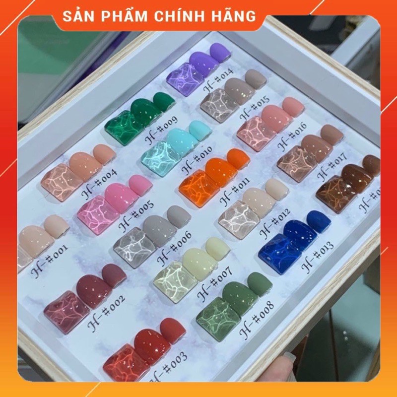 SET SƠN HABO 18  CHAI - TẶNG BẢNG MÀU SƠN SẴN