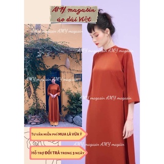 Áo dài Vịnh Xuân lụa-ảnh thật