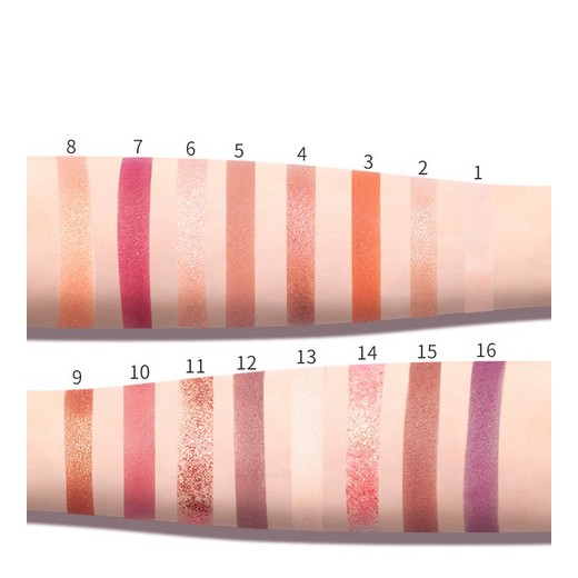 Phấn mắt 16 ô Caiji Sunset impressionsm 16 color eyeshadow No cj2144 NPP Shoptido | BigBuy360 - bigbuy360.vn