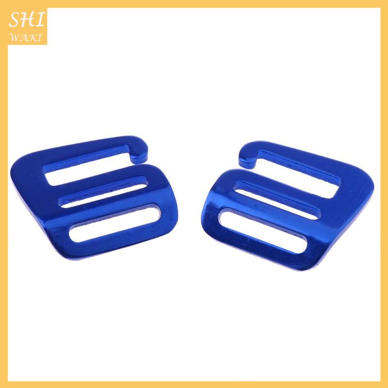 Bộ 2 Móc Khóa Chữ G Bằng Kim Loại Tháo Gỡ Nhanh Cho Ba Lô / Túi Xách