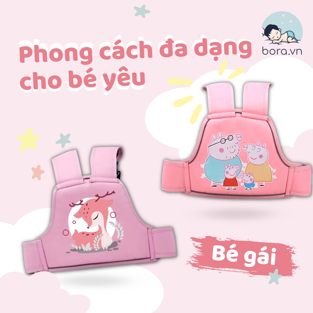 Đai đi xe máy giữ an toàn cho bé