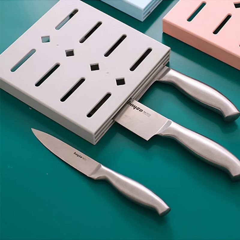 Kệ Để Dao Dán Tường Siêu Chắc Không Cần Khoan Bắt