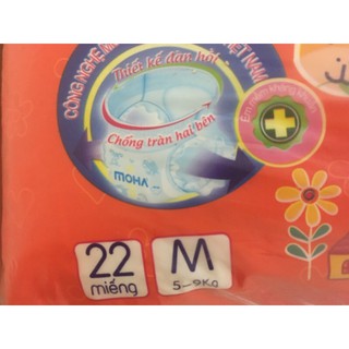 Tã Quần Moha Size M22/L20/XL18 (Có Kèm quà tặng)