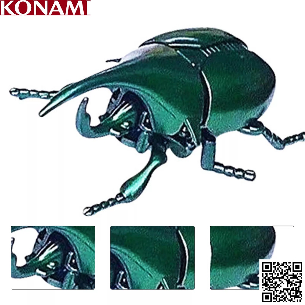 Bọ cánh cứng xanh lá di chuyển bằng dây cod như thật 1977