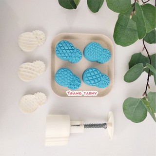 Mua Khuôn trung thu lò xo 4 mặt quả dứa 50g (M215)
