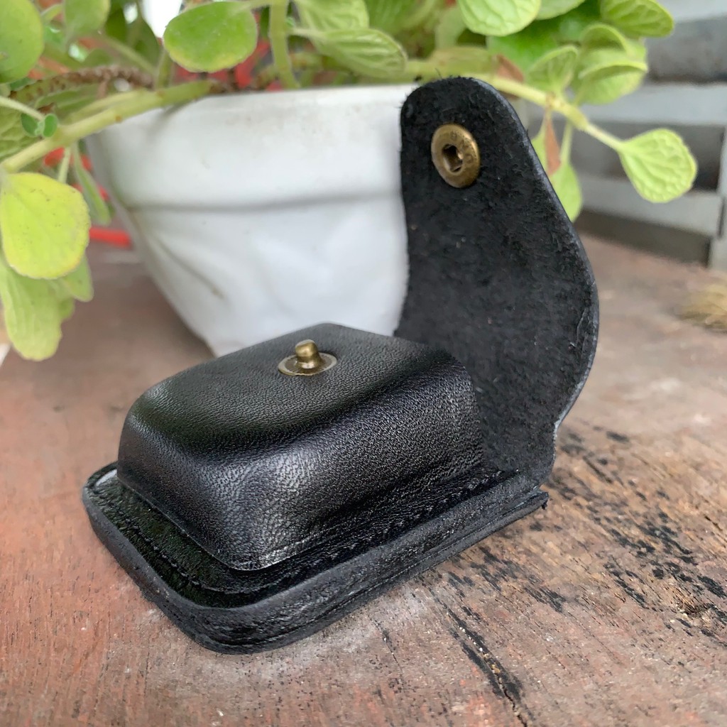 Bao Da Đựng Bật Lửa Zippo Đeo Lưng | TRAN LEATHER