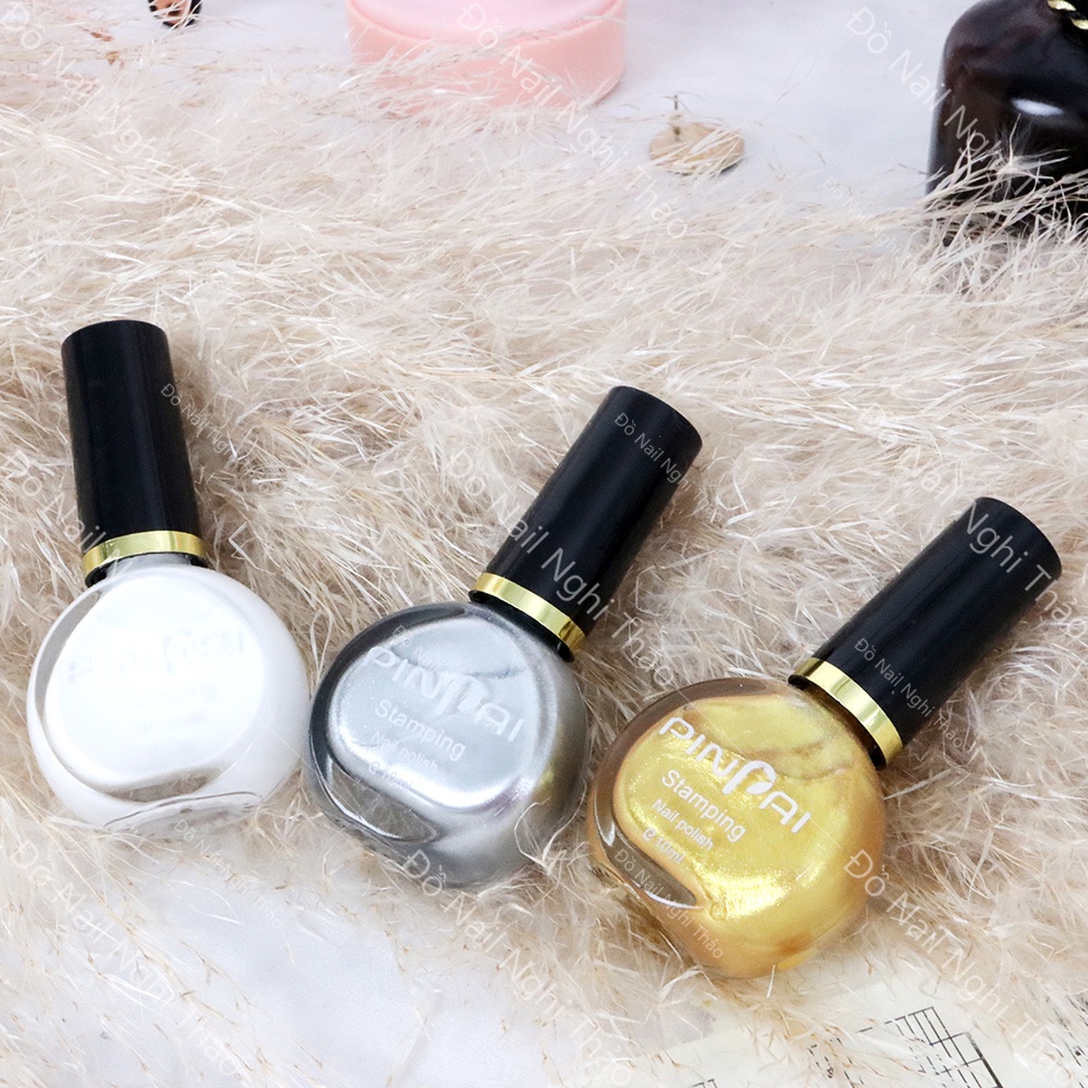 Sơn in móng , mực in nail Pinpai 10ml NGHI THẢO