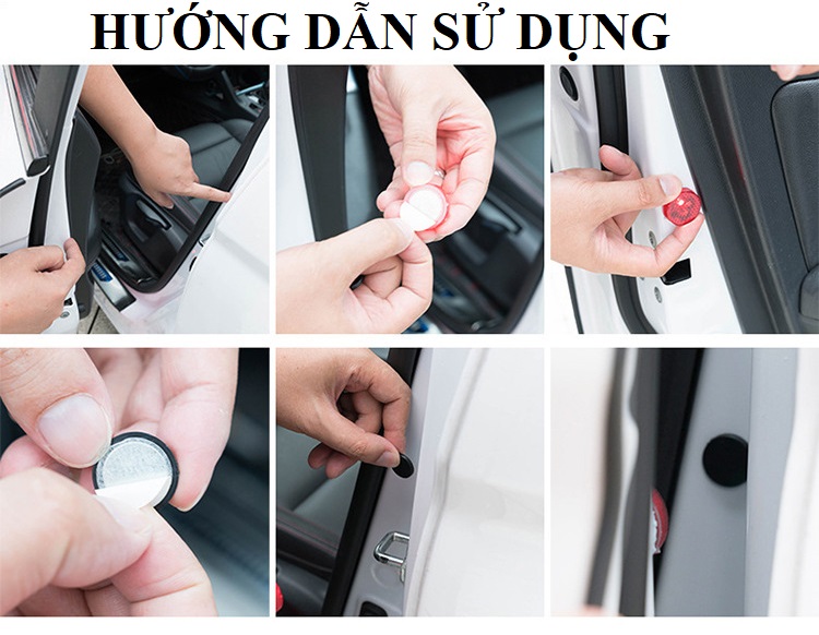 HÀNG MỚI VỀ - BỘ 4 đèn LED cảnh báo an toàn khi mở cửa xe ô tô, xe hơi