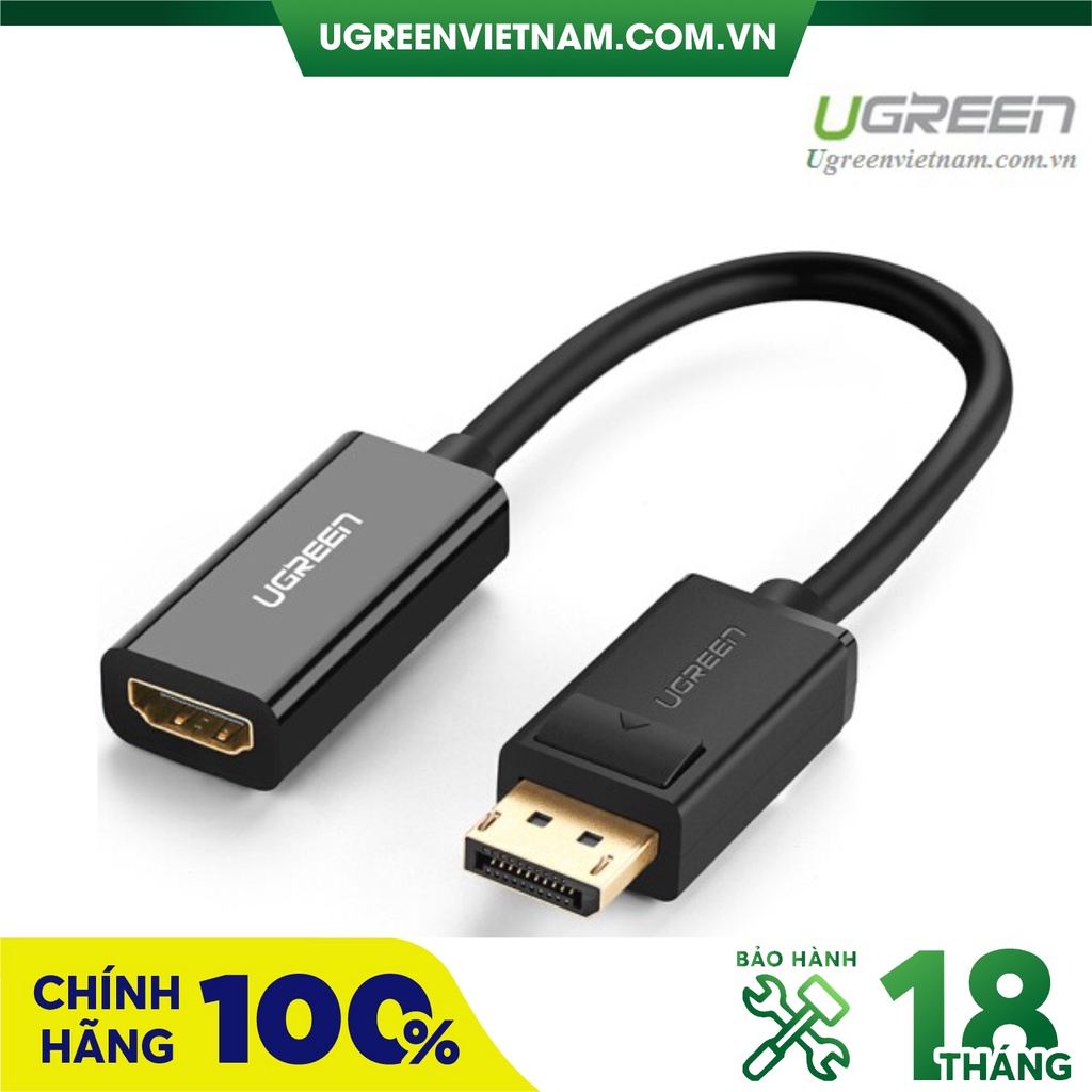 Cáp chuyển Displayport sang HDMI Ugreen 40362 Chính hãng