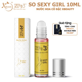 Nước hoa cô đặc Nam Nữ XBeauty XPo3 Chai mini10ml (Có 10 mùi hương). Nước hoa thơm lâu cả ngày dành cho Nam & Nữ(Unisex)