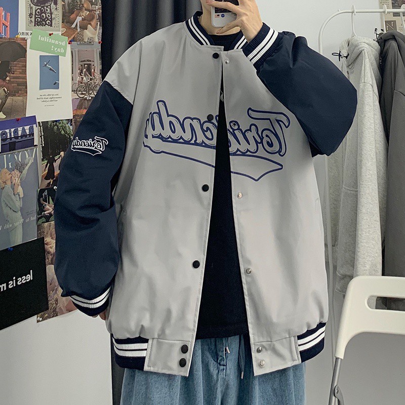 Áo khoác Bomber phong cách Hàn Quốc thời trang năng động cho nam
