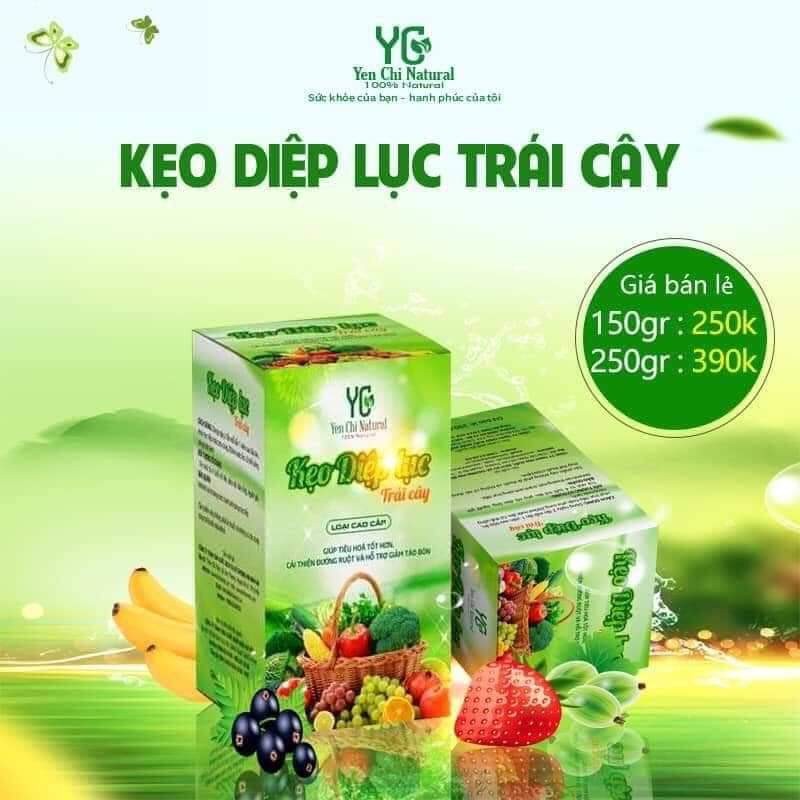 kẹo diệp lục trái cây bình an