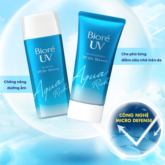 Kem Chống Nắng Bioré - Biore UV Aqua Rich Watery Essence SPF 50+ PA++++ 50g