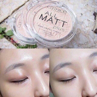 Phấn phủ Catrice all matt plus shine control poweder
