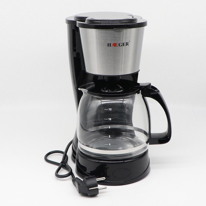 Máy pha cà phê coffee gia đình Haeger Dung tích 1,5L 800W