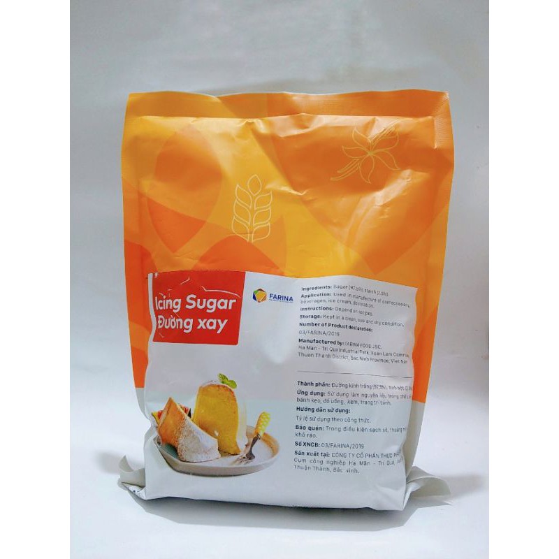 Đường Xay/ Icing Sugar Farina gói 100g