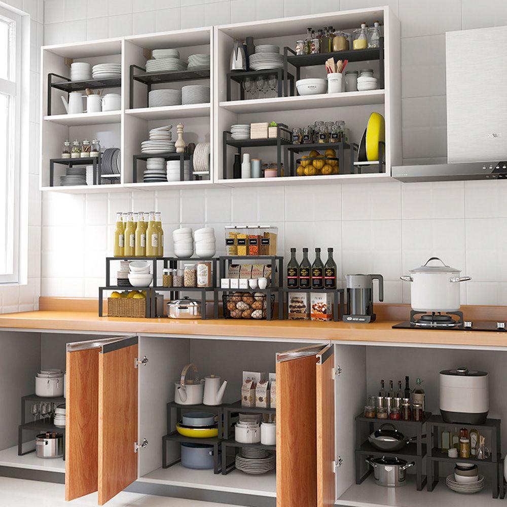 IVORY Kệ Đựng Lọ Gia Vị Siêu Bền Giúp Tiết Kiệm Không Gian Cho Nhà Bếp