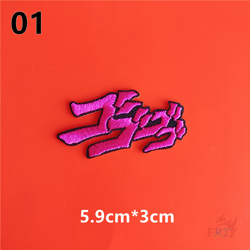 1 Sticker Ủi Thêu Hình Nhân Vật Hoạt Hình Jojo 's Bizarre Adventure Star