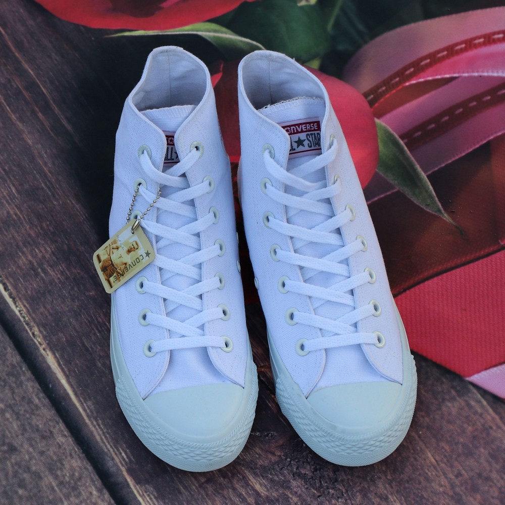 Giày Chuck II Nam Trắng Cổ Cao DLS | BigBuy360 - bigbuy360.vn