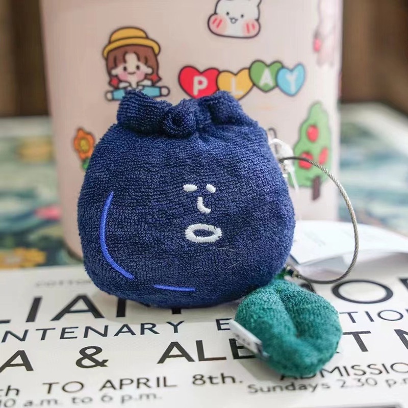 Móc Khóa Hình Củ Cà Rốt Nhồi Bông Dễ Thương