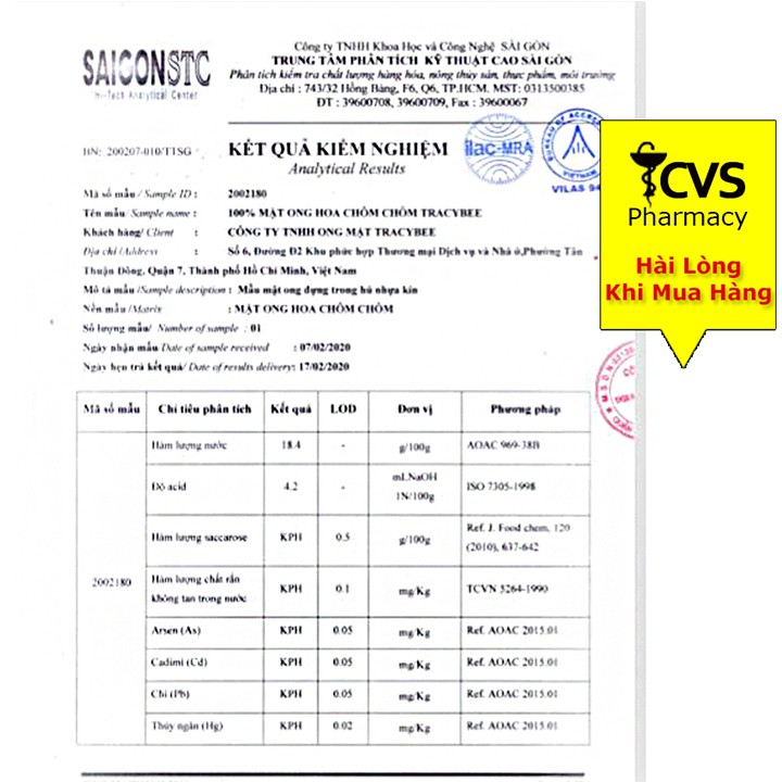 MẬT ONG TRACYBEE HOA CHÔM CHÔM 600M