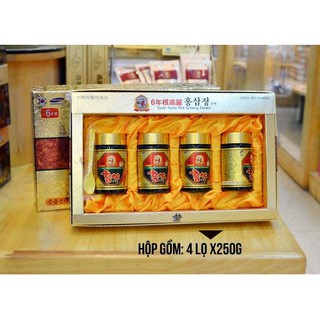 [RẺ VÔ ĐỊCH]- Cao hồng sâm Kanghwa hộp giấy 4 lọ x 250g