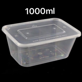 sỉ 300 hộp nhựa 1000ml (thể tích thực 800ml)