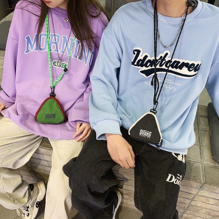 Túi Đeo Chéo Mini Đựng Tai Nghe Phong Cách Hip Hop Thời Trang Cho Nam