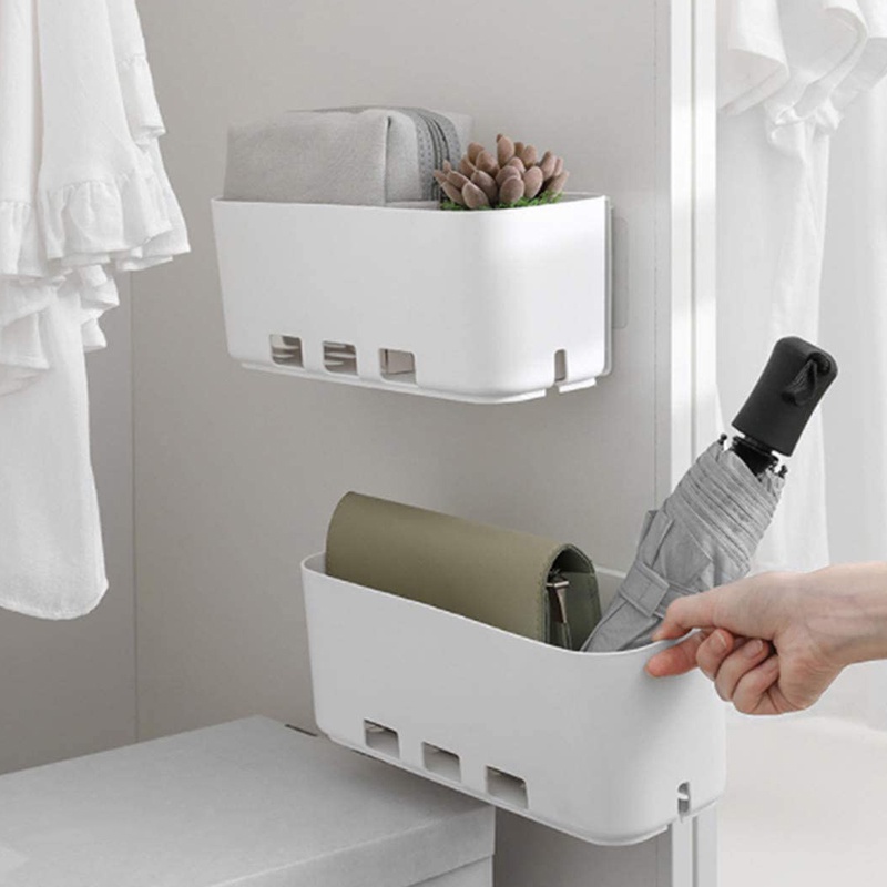 Set 2 Giỏ Đựng Đồ Dạng Kéo Cho Tủ Quần Áo Nhà Bếp