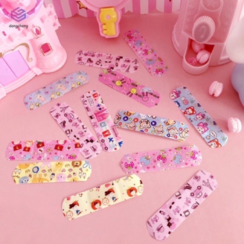 Combo 10 băng dán cá nhân hoạt hình