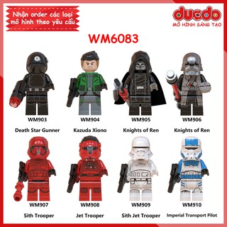 Minifigures nhân vật Chiến tranh giữa các vì sao - Đồ chơi Lắp ghép Xếp hình Mini Mô hình WM WM6083