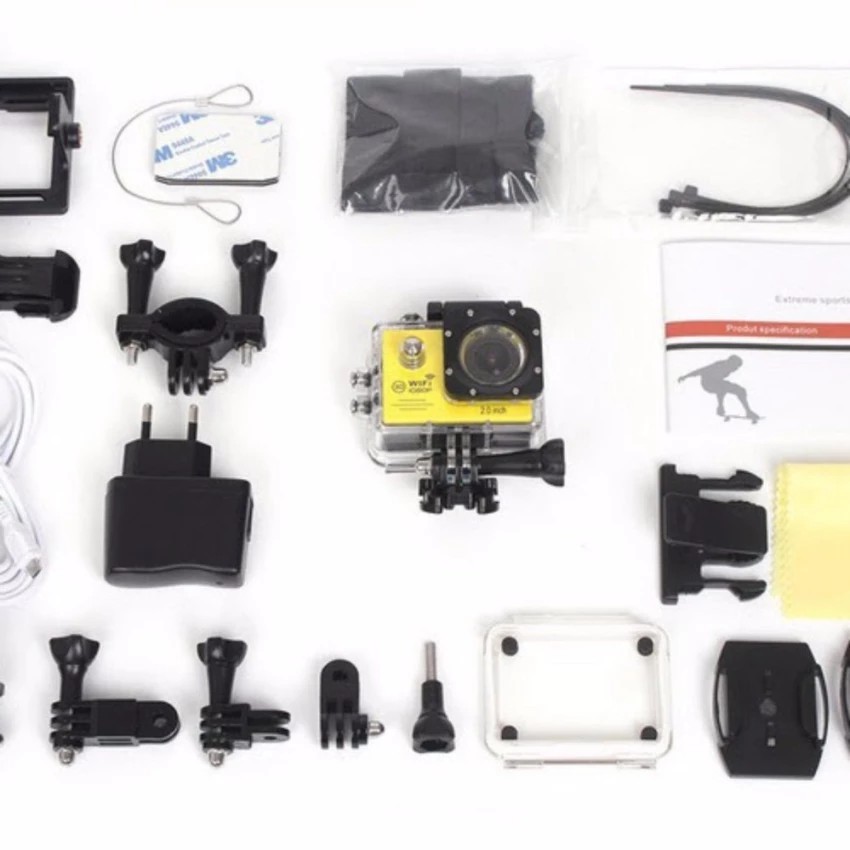 Camera hành trình phượt chống nước dành cho xe máy tặng kèm thẻ nhớ chuyên dụng MicroSD 16GB | BigBuy360 - bigbuy360.vn