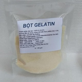 Bột Gelatin Đức 100g️r 🎯LÀM KẸO DẺO️🎯 làm bánh, làm kẹo dẻo, làm sữa chua dẻo, puding, chè