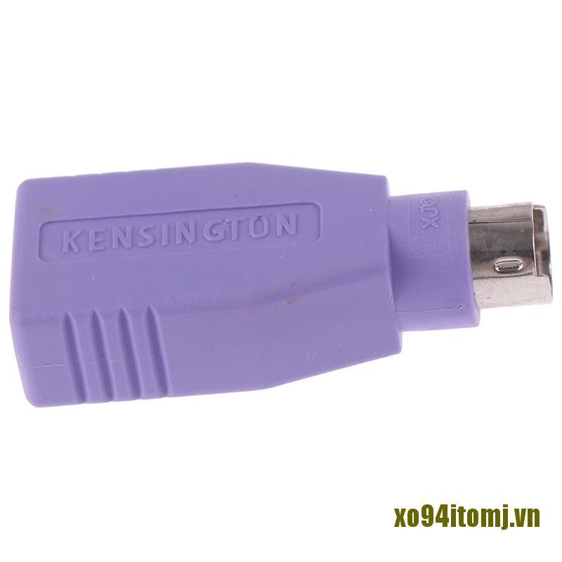 1 Bộ Chuyển Đổi Usb Female Sang Ps2 Ps / 2 Male