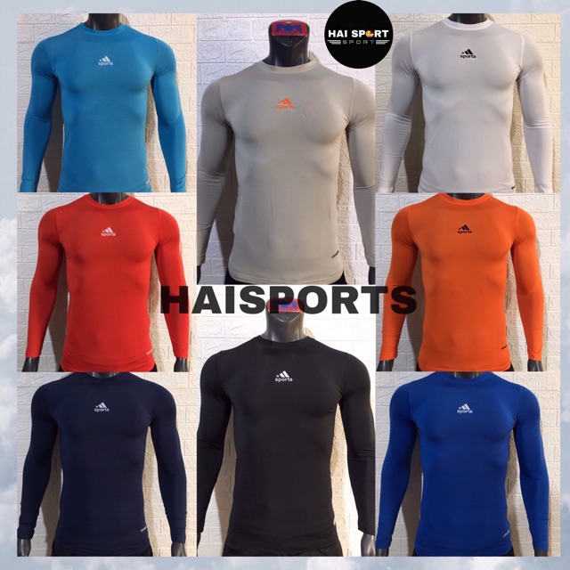Áo thun dài tay body - Áo giữ nhiệt body cực đẹp - Áo tập GYM
