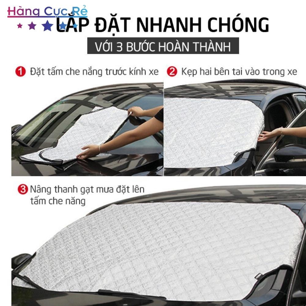 Tấm bạc cách nhiệt kính lái xe hơi, che nắng, chống nóng hiệu quả cho Ôtô - Shop Hàng Cực Rẻ