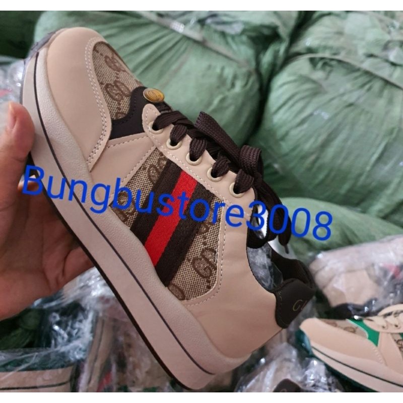 Giày thể thao nữ pha mầu cá tính,dáng thể thao năng động mã HV 003