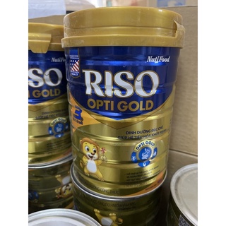 Sản phẩm dinh dưỡng công thức NutiFood Riso Opti Gold 3 lon 900g