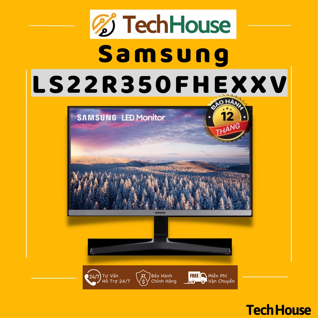 Màn hình LCD Samsung LS22R350FHEXXV 21.5 LCD-IPS - Bảo hành 24 tháng chính hãng | Tech House Official