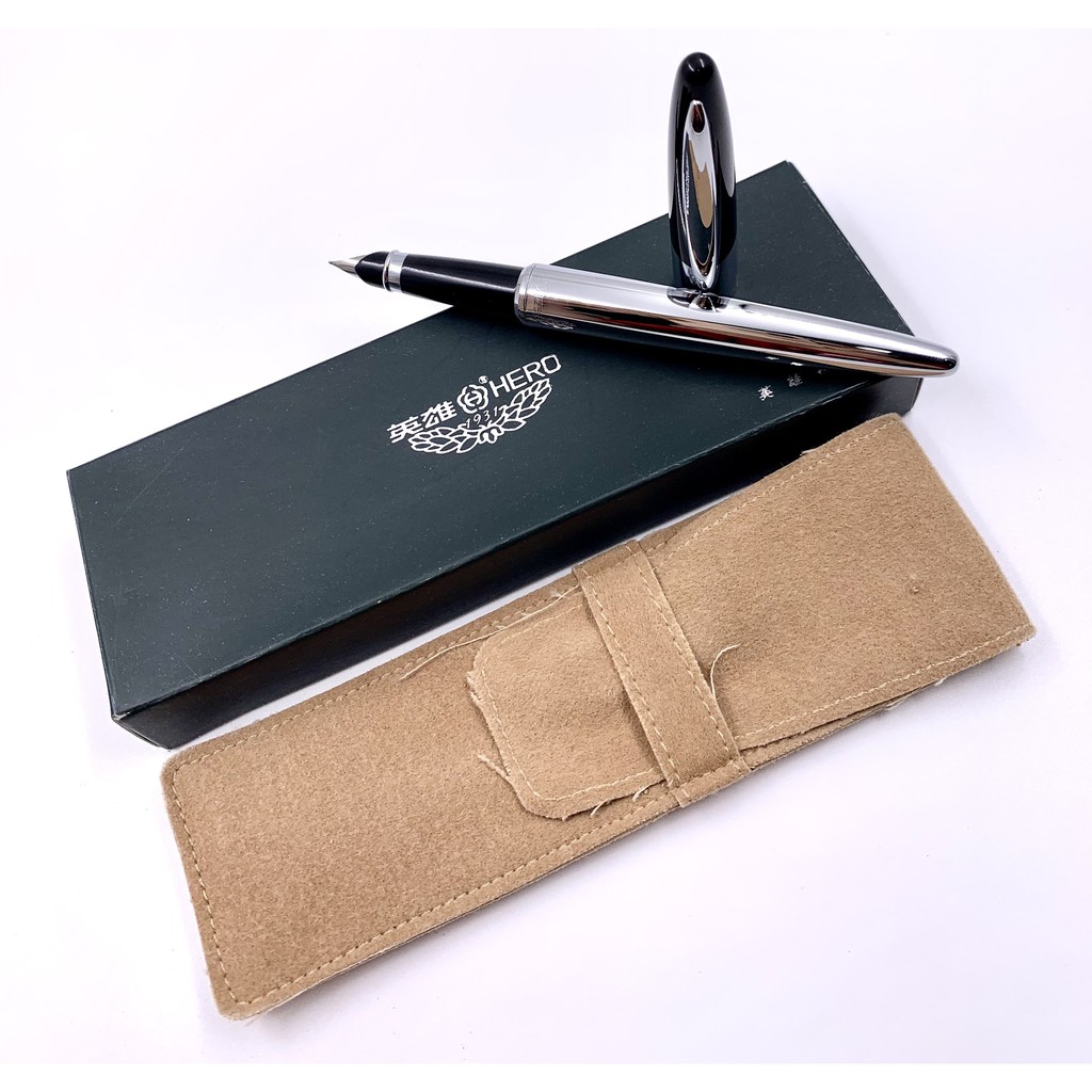 Bút máy, bút cổ Hero 76, làm quà tặng hoặc sưu tầm bút hoặc viết hàng ngày.