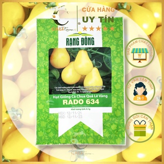 Hạt Giống Cà Chua Trái Lê Vàng Rado 634 (0,1gr)