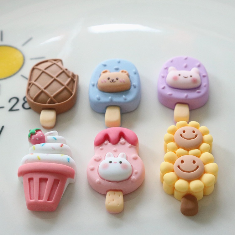 Jibbitz, Sticker, Charm Hình Gắn Trang Trí Dễ Thương