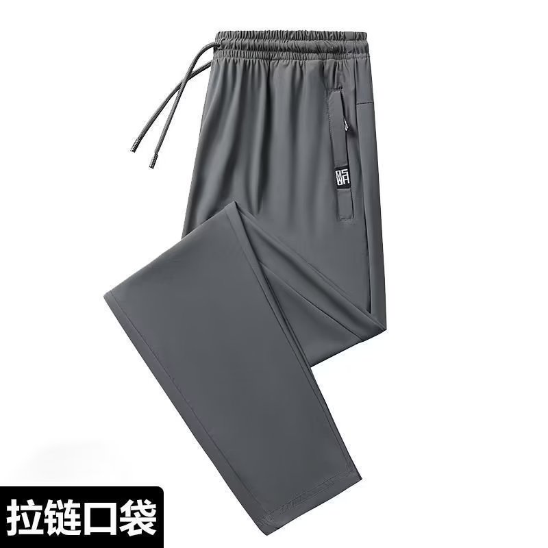 Quần Dài Thể Thao Dáng Suông Chất Liệu Mau Khô Thời Trang Mùa Thu Cho Nam