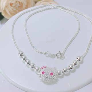 Dây chuyền hello kitty bạc cho bé đáng yêu dte0156 - trang sức bnj